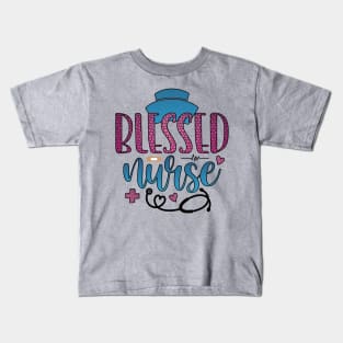 blessed nurse Kids T-Shirt